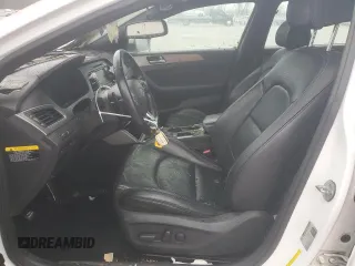 2015 Hyundai Sonata Sport z VIN 5NPE34AB0FH053345, wystawiony jako Copart lot #45194645 z przebiegiem Nie podano mil oraz Szkoda całkowita • Salvage title. Historia ofert i sprzedaży dostępna na DreamBid. Obrazek 7.