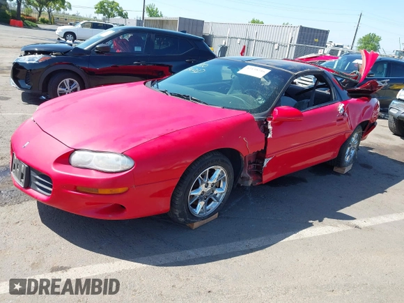 2002 Chevrolet Camaro Z28 z VIN 2G1FP22G222122347, wystawiony jako IAAI lot #42138216 z przebiegiem Nie podano mil oraz . Historia ofert i sprzedaży dostępna na DreamBid. Obrazek 18.