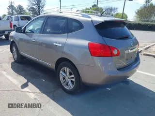 2012 Nissan Rogue SV with VIN JN8AS5MV2CW716874, listed as a IAAI auction lot 41820680 with 166,132 mi miles. Bid and sale history available at carsss.com. Image 3.