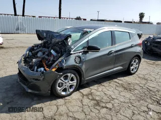 2021 Chevrolet Bolt EV LT with VIN 1G1FY6S07M4108853, listed as a Copart auction lot 54014165 with Not provided miles and Salvage title. Bid and sale history available at DreamBid. Image 1.