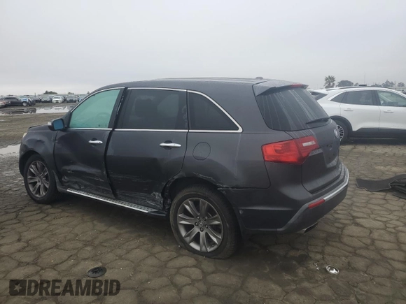 2013 Acura MDX Advance with VIN 2HNYD2H86DH511768, listed as a Copart auction lot 41433505 with 111,537 mi miles and Salvage Title. Bid and sale history available at DreamBid. Image 2.