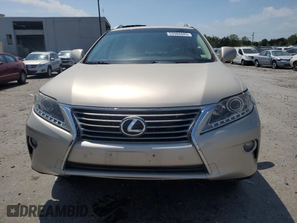 2013 Lexus RX 350 with VIN 2T2BK1BA5DC219848, listed as a Copart auction lot 53986685 with 154,784 mi miles and Salvage Title. Bid and sale history available at DreamBid. Image 5.