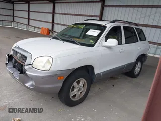 2004 Hyundai Santa Fe GLS with VIN KM8SC13D34U677767, listed as a IAAI auction lot 42054372 with 192,204 mi miles. Bid and sale history available at carsss.com. Image 2.