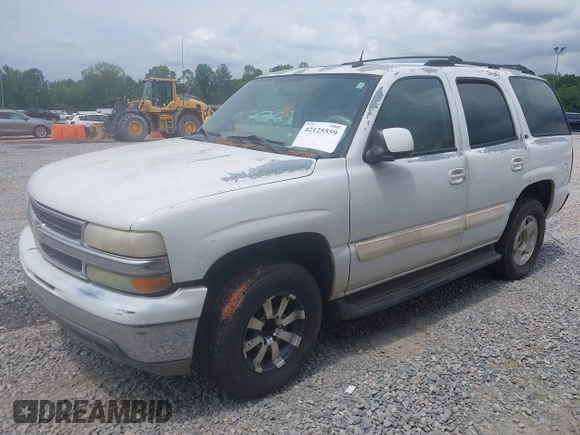 2004 Chevrolet Tahoe LT with VIN 1GNEC13ZX4J232416, listed as a IAAI auction lot 42125559 with 407,838 mi miles and . Bid and sale history available at DreamBid. Image 2.