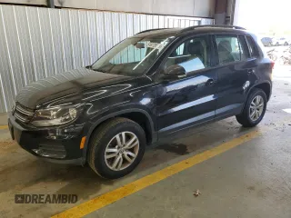 2017 Volkswagen Tiguan S with VIN WVGAV7AX1HK003656, listed as a Copart auction lot 51873655 with 100,266 mi miles and Clean Title. Bid and sale history available at DreamBid. Image 1.
