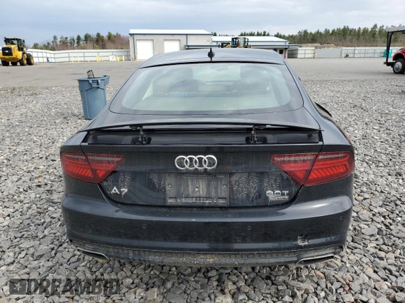 2017 Audi A7 Prestige with VIN WAU22AFC7HN085750, listed as a Copart auction lot 51886284 with 101,997 mi miles and Salvage Title. Bid and sale history available at carsss.com. Image 6.