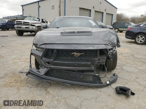 2024 Ford Mustang GT with VIN 1FA6P8CF8R5420289, listed as a Copart auction lot 49837415 with 19,636 mi miles and Salvage title. Bid and sale history available at DreamBid. Image 5.