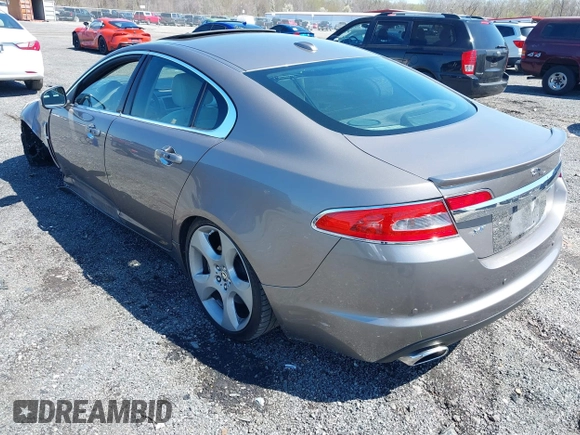 2009 Jaguar XF with VIN SAJWA07CX91R01263, listed as a IAAI auction lot 41994525 with 141,729 mi miles and . Bid and sale history available at DreamBid. Image 3.