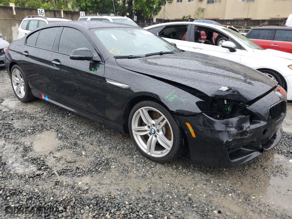 2016 BMW 6 Series 640i xDrive with VIN WBA6D2C52GGT65750, listed as a Copart auction lot 47194754 with 68,919 mi miles. Bid and sale history available at carsss.com. Image 4.