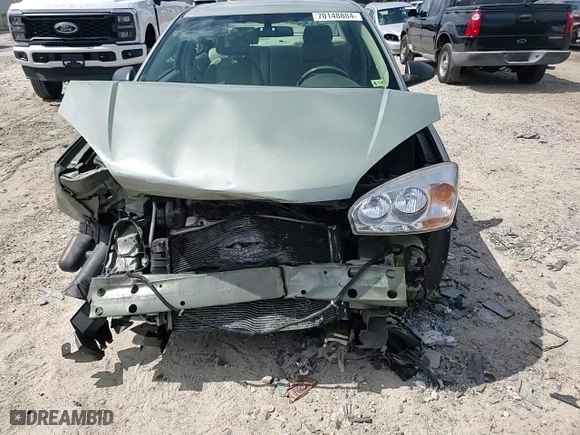 2005 Chevrolet Malibu LT with VIN 1G1ZU54875F107827, listed as a Copart auction lot 70148884 with 81,416 mi miles and Salvage Title. Bid and sale history available at carsss.com. Image 11.