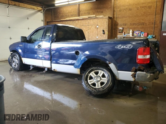 2006 Ford F-150 XL with VIN 1FTRF14W66NA76621, listed as a Copart auction lot 86448074 with 0 mi miles and Salvage Title. Bid and sale history available at carsss.com. Image 2.