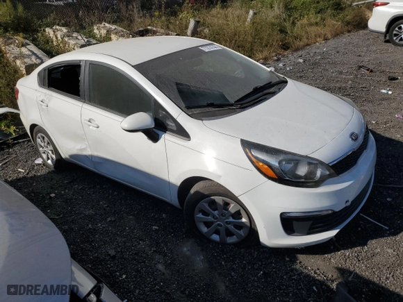 2016 Kia Rio SX with VIN KNADN4A38G6576507, listed as a Copart auction lot 77274744 with 86798 miles and Clean Title. Bid and sale history available at carsss.com. Image 4.