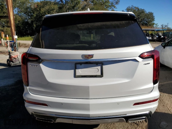 2024 Cadillac XT6 FWD Premium Luxury with VIN 1GYKPCRS2RZ708554, listed as a Copart auction lot 81999124 with 18,089 mi miles and Salvage Title. Bid and sale history available at carsss.com. Image 6.