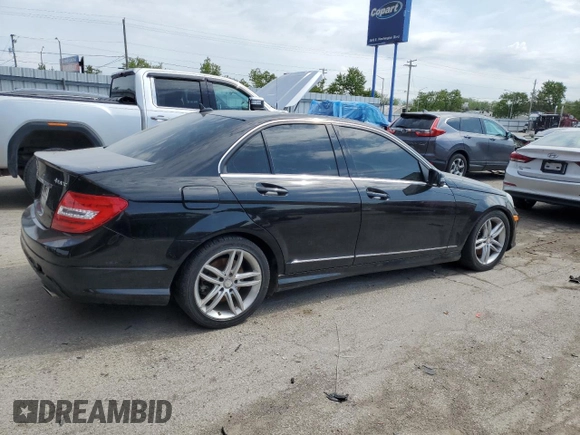 2013 Mercedes-Benz C 300 Sport with VIN WDDGF8AB4DR254068, listed as a Copart auction lot 56369425 with 188,064 mi miles and Clean Title. Bid and sale history available at DreamBid. Image 3.