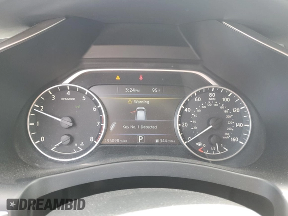 2016 Nissan Murano SL z VIN 5N1AZ2MG2GN141285, wystawiony jako Copart lot #53554805 z przebiegiem 196 098 mil mil oraz Szkoda całkowita • Salvage title. Historia ofert i sprzedaży dostępna na DreamBid. Obrazek 9.