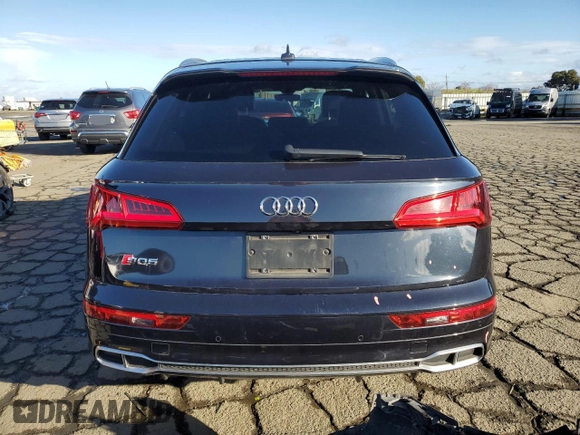 2018 Audi SQ5 Premium Plus with VIN WA1A4AFY0J2036475, listed as a Copart auction lot 86401864 with 85,061 mi miles and Salvage Title. Bid and sale history available at DreamBid. Image 6.