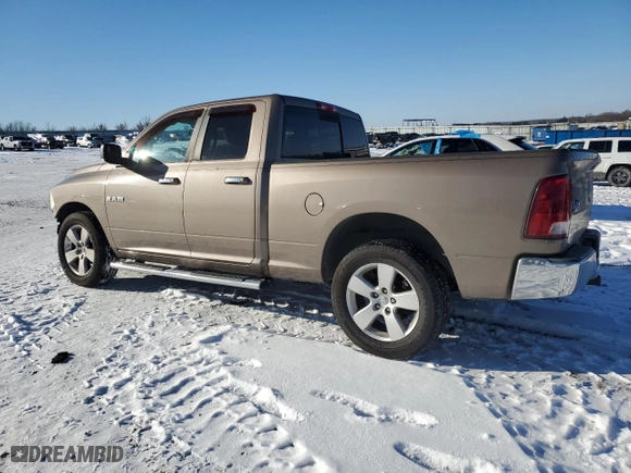 2010 Dodge Ram 1500 SLT with VIN 1D7RB1GP8AS127116, listed as a Copart auction lot 46062355 with 106,546 mi miles and Salvage Title. Bid and sale history available at carsss.com. Image 2.