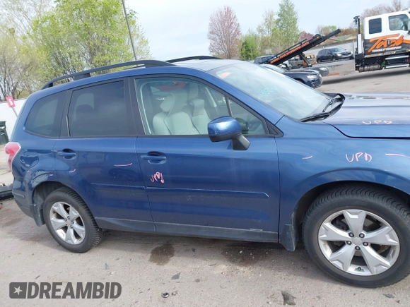 2014 Subaru Forester Premium z VIN JF2SJADC0EH551474, wystawiony jako IAAI lot #41977613 z przebiegiem 62 979 mil mil oraz . Historia ofert i sprzedaży dostępna na DreamBid. Obrazek 14.
