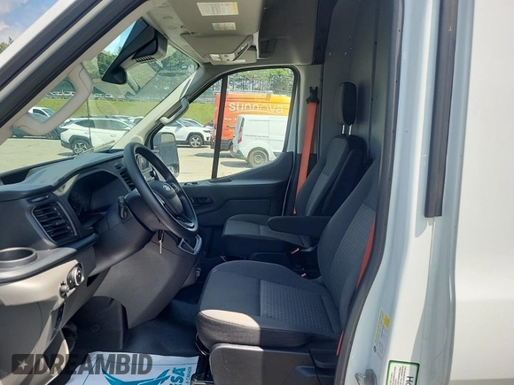 2023 Ford Transit Cargo with VIN 1FTBR1X87PKC01635, listed as a IAAI auction lot 42832727 with 17,348 mi miles and . Bid and sale history available at DreamBid. Image 44.