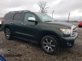 2010 Toyota Sequoia Ltd with VIN 5TDJW5G17AS028083, listed as a Copart auction lot 49801775 with 174,042 mi miles and Salvage Title. Bid and sale history available at carsss.com. Image 4.