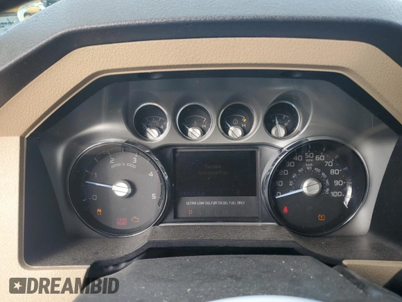 2015 Ford F-250 Lariat with VIN 1FT7W2BT9FEB30158, listed as a Copart auction lot 60708155 with 206,125 mi miles and Salvage title. Bid and sale history available at DreamBid. Image 9.