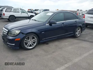 2012 Mercedes-Benz C 250 Sport with VIN WDDGF4HB3CR234925, listed as a IAAI auction lot 42631121 with 166,349 mi miles and . Bid and sale history available at DreamBid. Image 2.