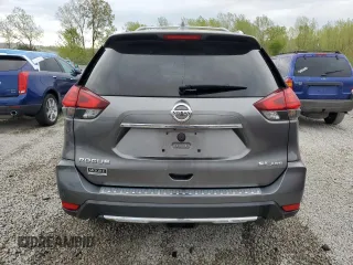 2017 Nissan Rogue S with VIN JN8AT2MV1HW017111, listed as a Copart auction lot 52880605 with 100,735 mi miles and Salvage Title. Bid and sale history available at carsss.com. Image 6.