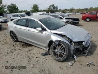 2013 Ford Fusion Titanium with VIN 3FA6P0K9XDR115752, listed as a Copart auction lot 53790415 with 132,902 mi miles and Salvage title. Bid and sale history available at DreamBid. Image 4.