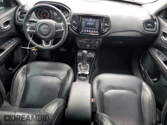 2018 Jeep Compass Limited with VIN 3C4NJCCB3JT374544, listed as a Copart auction lot 46948285 with 72,952 mi miles and Salvage Title. Bid and sale history available at carsss.com. Image 8.