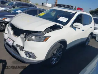 2015 Nissan Rogue SV with VIN 5N1AT2MVXFC758900, listed as a IAAI auction lot 41999538 with 104,478 mi miles and . Bid and sale history available at carsss.com. Image 18.