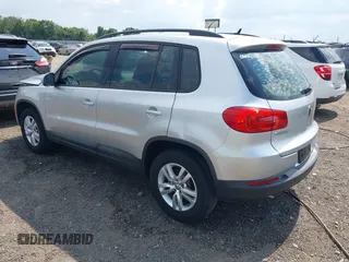 2016 Volkswagen Tiguan R-Line with VIN WVGAV7AX7GW557260, listed as a IAAI auction lot 42569691 with 96,019 mi miles and . Bid and sale history available at DreamBid. Image 3.