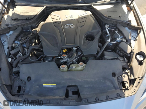 2019 Infiniti Q50 Luxe z VIN JN1EV7AR4KM554346, wystawiony jako Copart lot #53628745 z przebiegiem 57 795 mil mil oraz Szkoda całkowita • Salvage title. Historia ofert i sprzedaży dostępna na DreamBid. Obrazek 11.