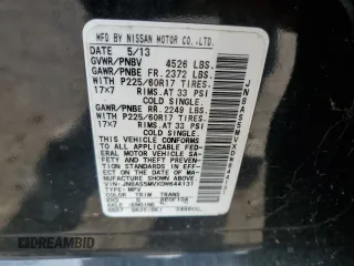 2013 Nissan Rogue S z VIN JN8AS5MVXDW644131, wystawiony jako Copart lot #58138625 z przebiegiem 123 011 mil mil oraz Tytuł czysty. Historia ofert i sprzedaży dostępna na DreamBid. Obrazek 13.