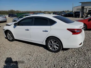 2019 Nissan Sentra S with VIN 3N1AB7AP2KY273861, listed as a Copart auction lot 50196535 with 86,747 mi miles and Salvage Title. Bid and sale history available at carsss.com. Image 2.