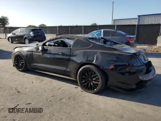 2021 Ford Mustang GT with VIN 1FA6P8CF4M5140085, listed as a Copart auction lot 55108505 with 48,670 mi miles and Non repairable. Bid and sale history available at DreamBid. Image 2.