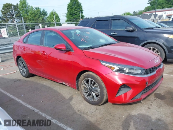2023 Kia Forte LXS with VIN 3KPF24AD0PE640546, listed as a IAAI auction lot 42174053 with 37,514 mi miles. Bid and sale history available at carsss.com. Image 13.