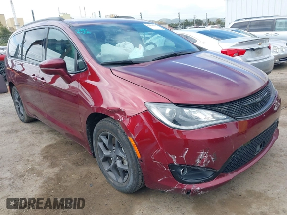 2020 Chrysler Pacifica Limited z VIN 2C4RC1GG6LR286390, wystawiony jako IAAI lot #42068234 z przebiegiem 71 832 mil mil oraz . Historia ofert i sprzedaży dostępna na DreamBid. Obrazek 1.