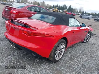 2017 Jaguar F-Type V6 with VIN SAJWA6ET8H8K44037, listed as a IAAI auction lot 41934257 with Not Provided miles and . Bid and sale history available at DreamBid. Image 4.