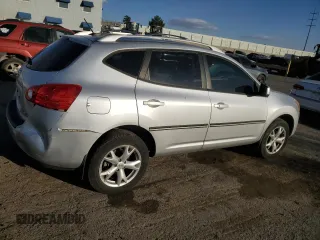 2008 Nissan Rogue SL with VIN JN8AS58V58W128775, listed as a Copart auction lot 47317165 with 88,872 mi miles and Salvage Title. Bid and sale history available at DreamBid. Image 3.