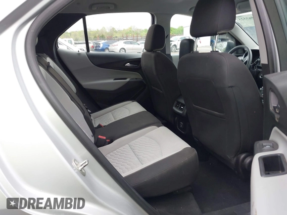 2019 Chevrolet Equinox LS with VIN 2GNAXHEV8K6170949, listed as a IAAI auction lot 41965525 with 124,883 mi miles and . Bid and sale history available at carsss.com. Image 8.