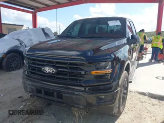2024 Ford F-150 XLT with VIN 1FTFW3LDXRFB56503, listed as a IAAI auction lot 41571883 with 2,260 mi miles. Bid and sale history available at carsss.com. Image 2.