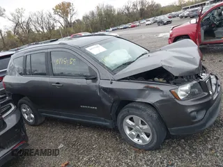 2016 Jeep Compass High Altitude Edition with VIN 1C4NJCEA6GD619825, listed as a IAAI auction lot 40775452 with 101,199 mi miles. Bid and sale history available at carsss.com. Image 13.