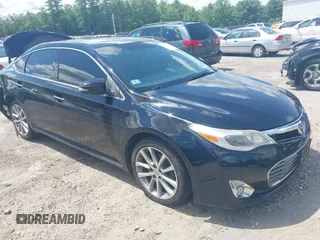 2014 Toyota Avalon Limited z VIN 4T1BK1EB0EU117348, wystawiony jako IAAI lot #42384179 z przebiegiem 123 085 mil mil oraz . Historia ofert i sprzedaży dostępna na DreamBid. Obrazek 1.