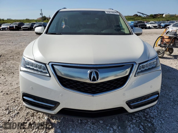 2014 Acura MDX Advance with VIN 5FRYD4H88EB011120, listed as a Copart auction lot 49818075 with 59,560 mi miles and Salvage Title. Bid and sale history available at DreamBid. Image 5.