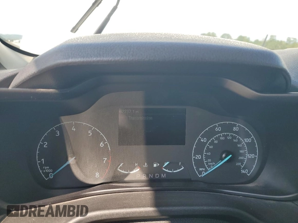 2023 Ford Transit Connect XL with VIN NM0LS7S20P1549651, listed as a Copart auction lot 66435685 with 62,232 mi miles and Salvage title. Bid and sale history available at DreamBid. Image 9.