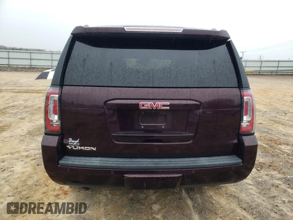 2017 GMC Yukon SLT with VIN 1GKS2BKC1HR223083, listed as a Copart auction lot 45017495 with 61,632 mi miles and Salvage Title. Bid and sale history available at DreamBid. Image 6.