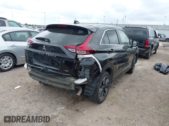2024 Mitsubishi Eclipse Cross SE with VIN JA4ATWAA9RZ077782, listed as a IAAI auction lot 42136122 with 19,151 mi miles and . Bid and sale history available at DreamBid. Image 4.