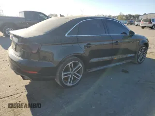 2018 Audi A3 Sedan Premium Plus with VIN WAUJ8GFF3J1068187, listed as a Copart auction lot 47604874 with 117,009 mi miles. Bid and sale history available at carsss.com. Image 3.