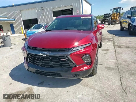 2025 Chevrolet Blazer RS with VIN 3GNKBERS3SS103775, listed as a Copart auction lot 61497805 with 16,242 mi miles and Salvage title. Bid and sale history available at DreamBid. Image 15.
