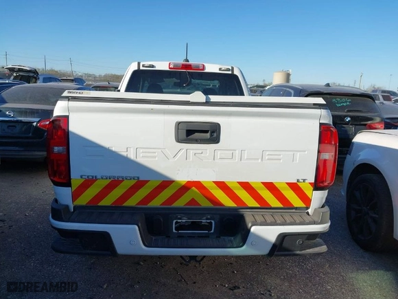 2021 Chevrolet Colorado 2WD LT with VIN 1GCHSCEA1M1241422, listed as a IAAI auction lot 41640963 with 52,566 mi miles. Bid and sale history available at carsss.com. Image 16.